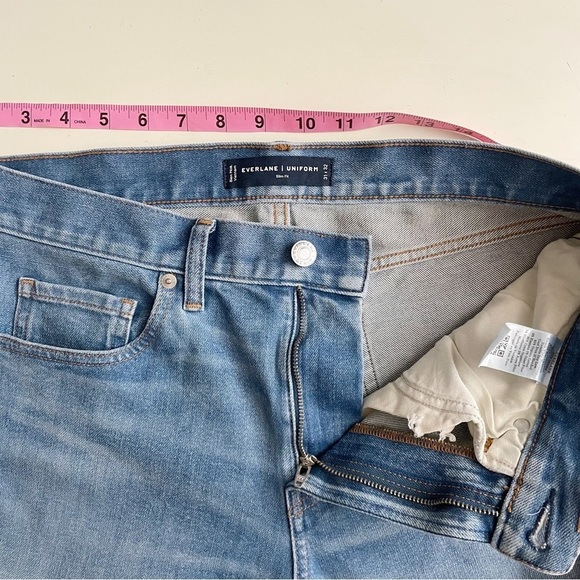 Everlane Uniform Men’s The Slim Stretch Jean 31x32 Light Wash - Picture 5 of 12